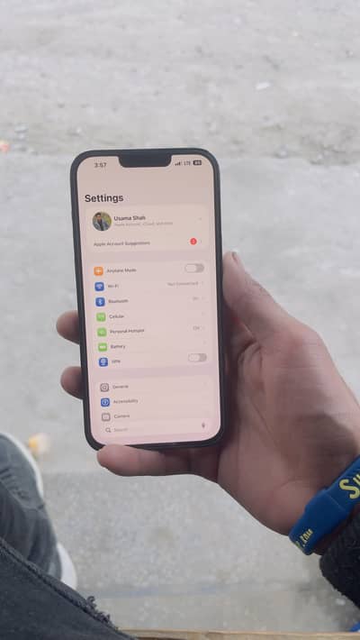 13 pro max lush set with box non pta  sim time available