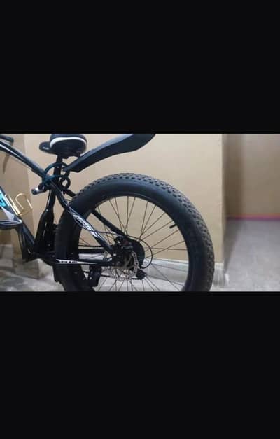 mountain bicycle one month used