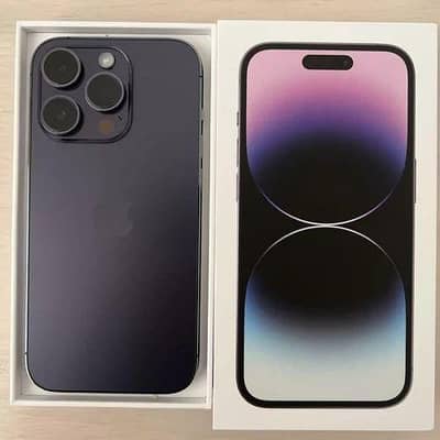 Iphone 14 pro max with box