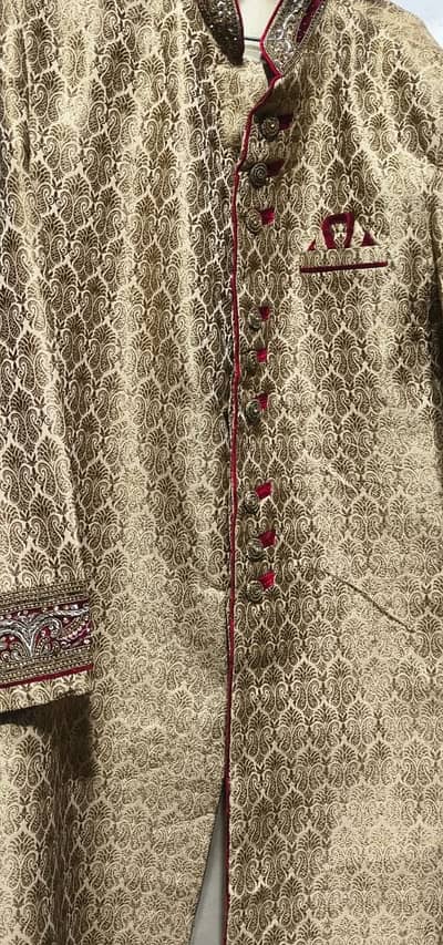 Imported Sherwani 42 number used