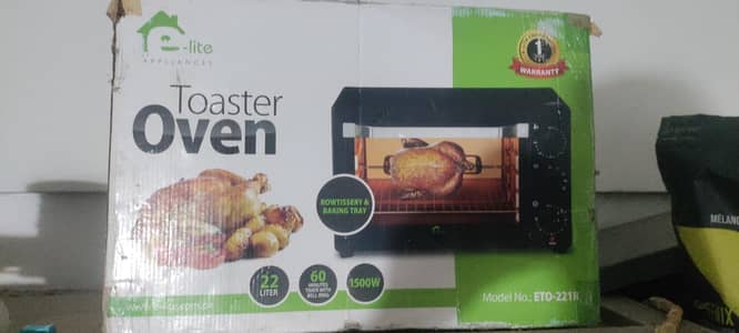 Elite appliances Oven 22litre 1500W