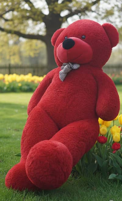 valentine Day gift teddy bear and Gift basket chocolate basket