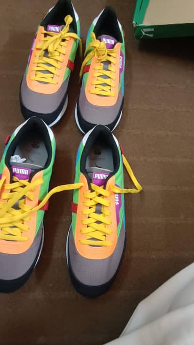 imported puma showes