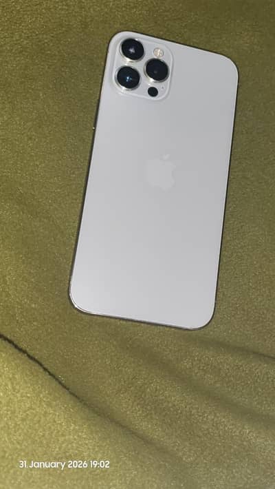 iphone 12 pro max 128gb with Accessories and box battery health 88