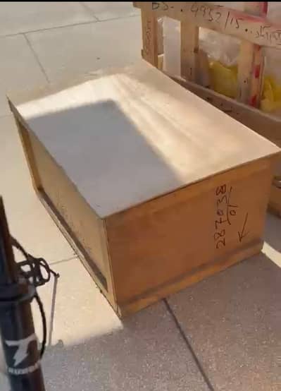 Large wooden boxes for sale / crates for sale