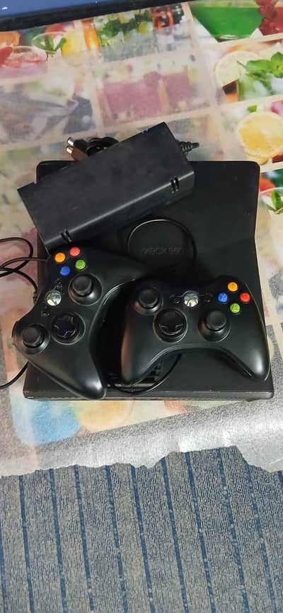 X box 360 with every accessory  + 2 controllers