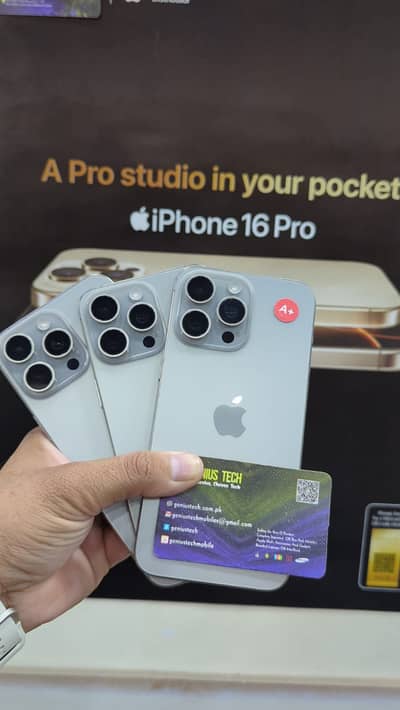 Apple iPhone 15 Pro Max 256GB  0 Cycle Count  Box Out Condition