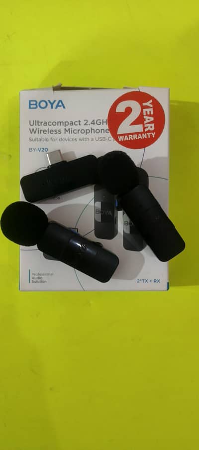 Boya BY V20 Wireless Microphone Mic