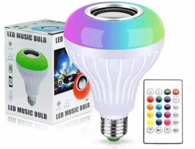 Rechargeable Bluetooth LED Bulb with remote control