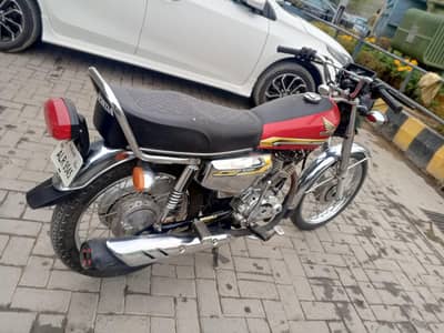 Punjab number 2021 Honda CG125 demand 220000