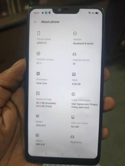 oppo F7 4/64 03060692301