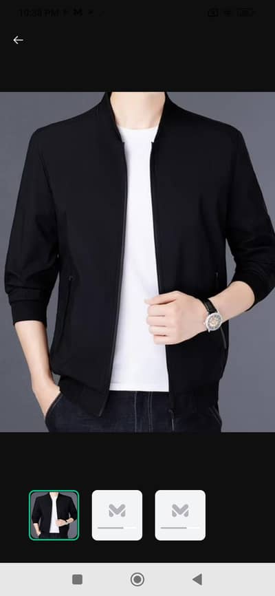 Men's plain fleece jacket-1 pc| black collored style