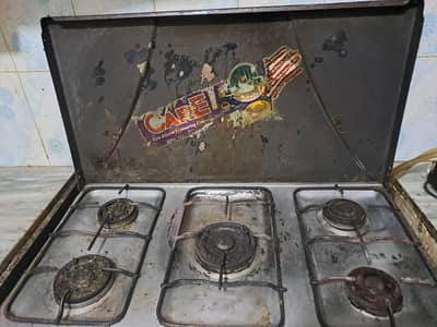 5 Burner Stove Cooking Range