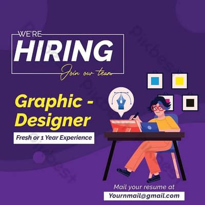 urgently Required Graphic Designer