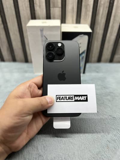 14 Pro | 10 Months Apple Warranty | 256GB | PTA Approved | Black