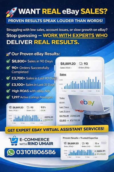 want real ebay sales?