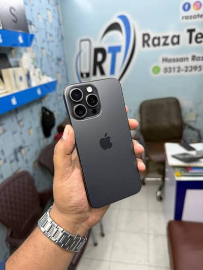Iphone 15 Pro Max 256GB HK Water Pack 10/10 At Raza Tech