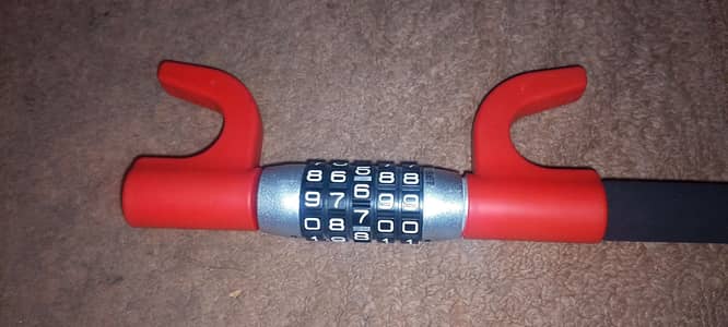 car steering password lock Only 2 day use Brand New