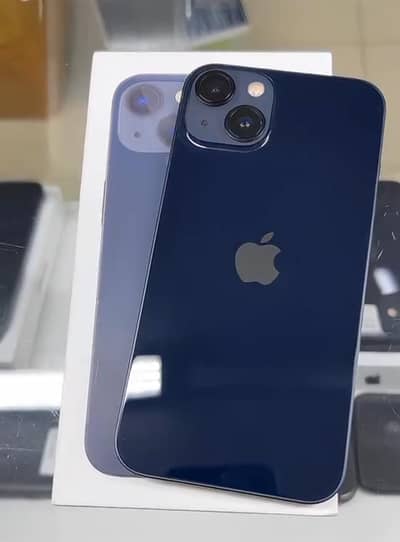 I phone 13 128 GB with box 100 health