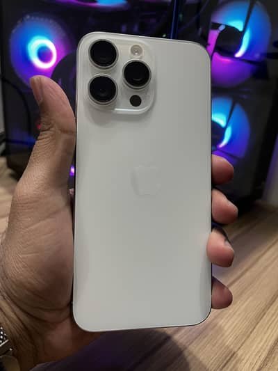 iPhone 15 Pro Max JV 256GB White Titanium