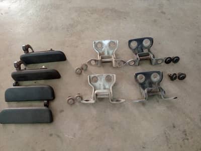 coure door kabzay with outer handle with net's And cults