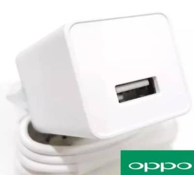 original charger OPPO type and other cable , 5v  , with charger cable