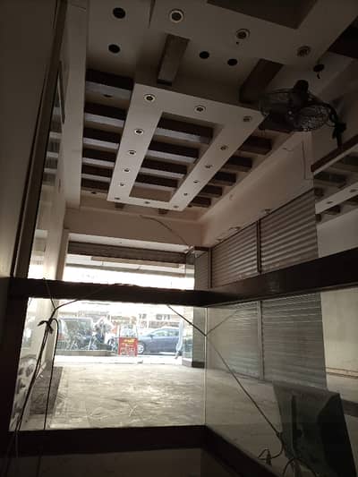 A Corner 520 Square Feet Shop Is Up For Grabs In Tariq Road