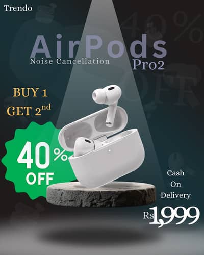 AirPods pro2 buy 1 Get 2nd 40% off