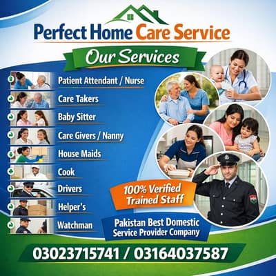 Baby sitter/Nanny /Maid /Nurse /Patient attendant/Caretaker /,Driver