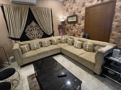 7 seater L shape sofa set
