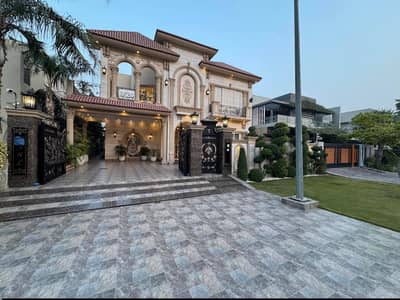 BRAND NEW 1-KANAL ELEGANT AND SUPER HOT LOCATED FURNISHED BUNGALOW WITH BASEMENT IS AVAILABLE IN THE BEST BLOCK OF DHA LAHORE.