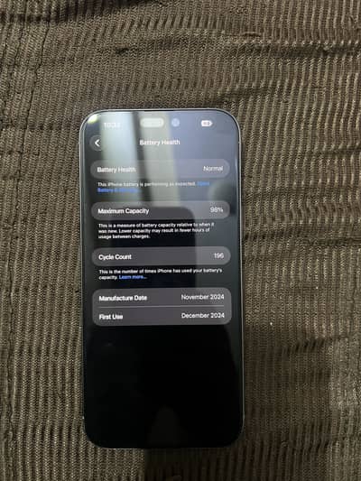 Good condition titaniam colour  98% bettry. 03216555540