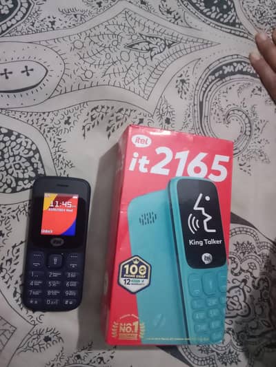 Itel 2165 phone for sale New only 15days used  dual sim
