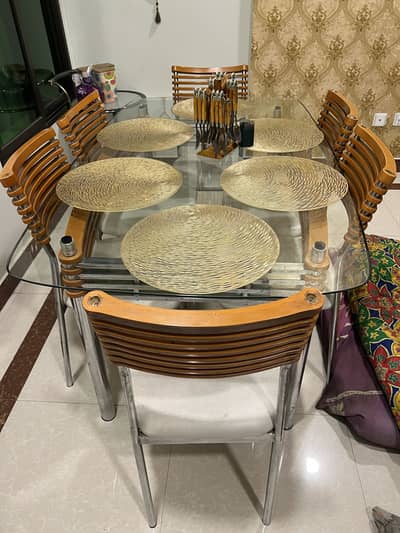 6 seater dining table