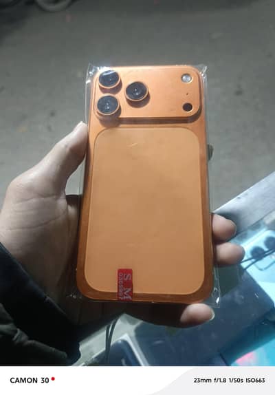 iPhone XR converted 17 pro  03191600426