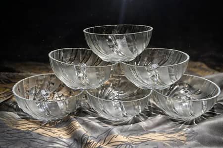 7 pcs glass bowl set high quality