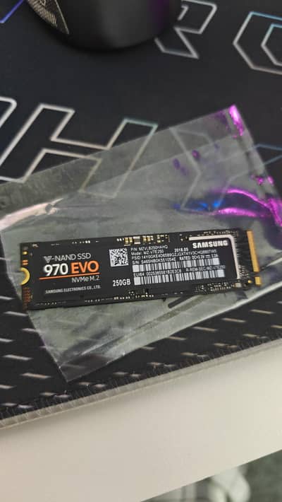 Samsung 970 Evo  NVME 2 256 GB