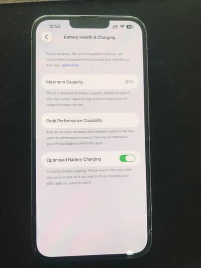 Iphone 13promax 512gb duel PTA approved