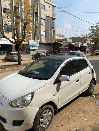 Mirage 1000cc same as vitz best fuel average