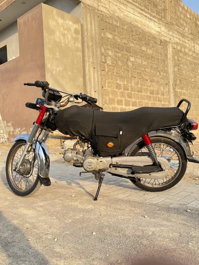 Hi Speed 70cc 2024 Model, Red Colour, Excellent condition Only 81999