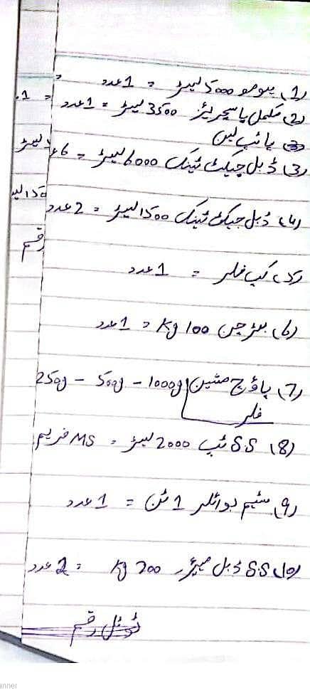 چلتا ہوا ڈیری پلانٹ برائے فروخت 12