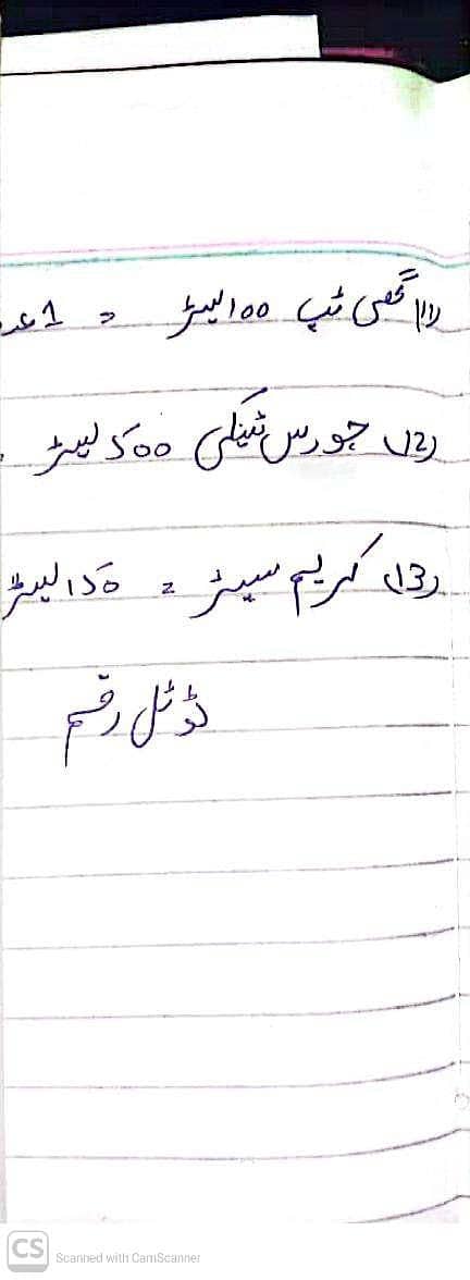 چلتا ہوا ڈیری پلانٹ برائے فروخت 13