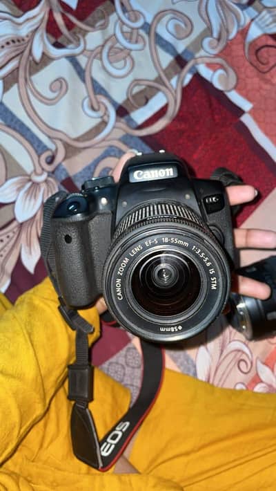 Canon 750D DSLR  with 2 lens