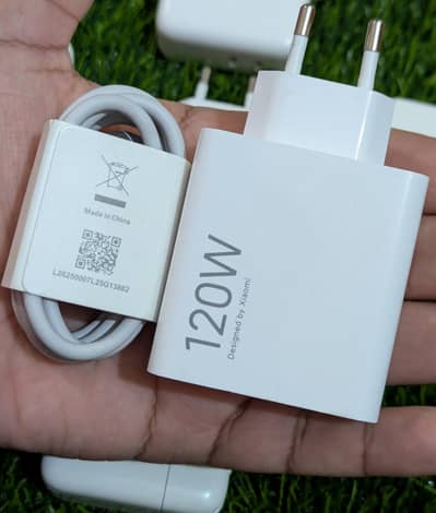 Mi 120W 100% Original Charger & 6A Cable Hyper Charge Xiaomi Redmi mi