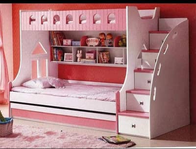 Bunk bed | Kid wooden bunker bed | Baby bed | Double bed | Triple bed
