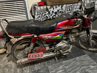 united CD 70 bike all Punjab number for sale