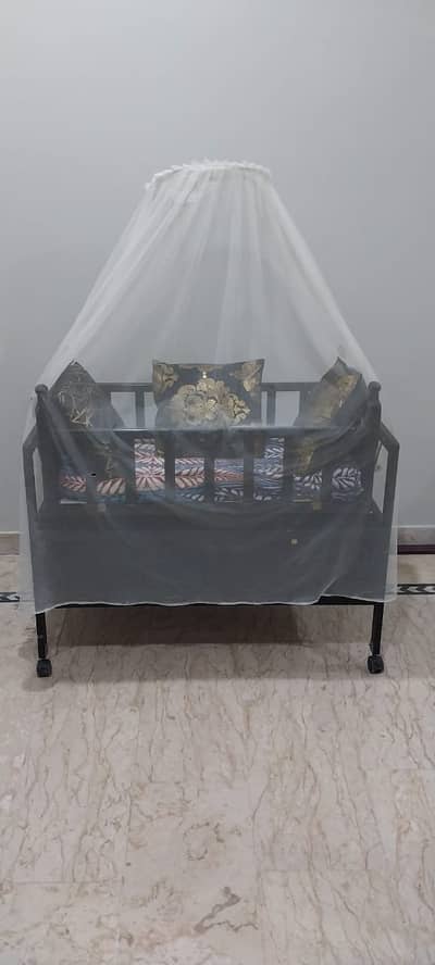 Wooden Cot/ Swing for sale