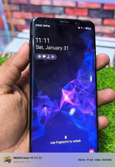 Samsung s9 plus. officially PTA approved