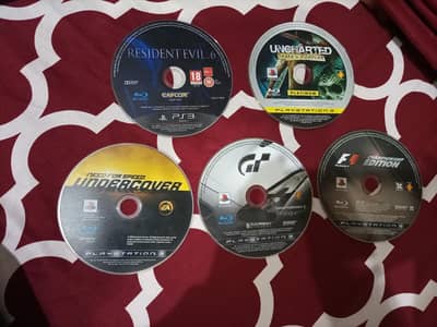 PS3 5 Games For sale