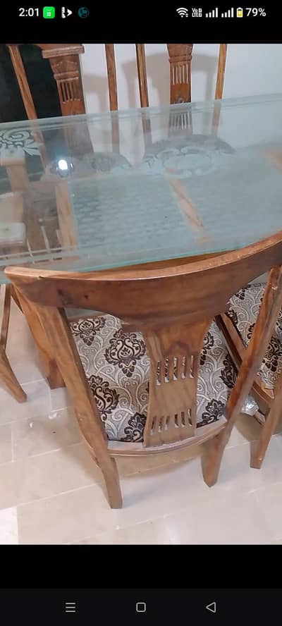 DINING TABLE 6 SITTING